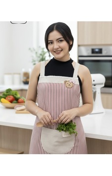 Alvin Home & Kitchen Mutfak Önlüğü Kırmızı