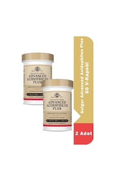 Solgar Advanced Acidophilus Plus 2 x 60 Kapsül