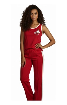 Meks Senfoni Bayan Kolsuz Pijama Takımı 5324 - Renk: Kırmızı / Beden: L AÇIK GRİ Meks Senfoni Bayan Kolsuz Pijama Takımı 5324 - Renk: Kırmızı / Beden: L AÇIK GRİ