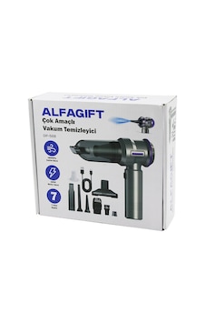 Oto Araç Type-c Sarjlı El Tipi Basınçlı Hava Üfleme - Süpürge 7 Başlık 100w Dp-568 5250
