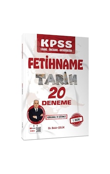 Kpss Fetihname Tarih 20 Deneme Sınavı / Bekir Çelik Kpss Fetihname Tarih 20 Deneme Sınavı / Bekir Çelik