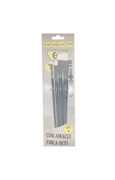 Bafix Fırça Seti Çok Amaçlı Artist 4 Lü 1/4-3/8-1/2-5/8