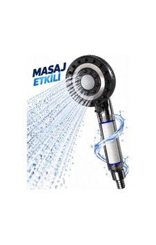 Filtreli Duş Başlığı Masaj Etkili Filtreli Duş Başlığı Masaj Etkili