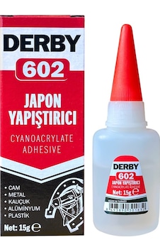 Derby 602 Süper Japon Yapıştırıcı 15 Gr. Derby 602 Süper Japon Yapıştırıcı 15 Gr.