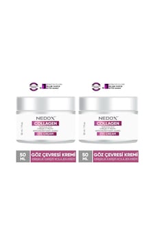 Nedox 2 Adet Kolajen Göz Çevresi Kremi 50 Ml Nedox 2 Adet Kolajen Göz Çevresi Kremi 50 Ml