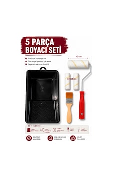Ehobici 5 Parça Boyacı Seti Saten Rulo Parmak Rulo Ehobici 5 Parça Boyacı Seti Saten Rulo Parmak Rulo