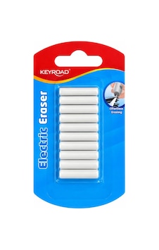 Keyroad Pilli Silgi Yedeği Yedek Silgi 10'lu Paket Keyroad Pilli Silgi Yedeği Yedek Silgi 10'lu Paket