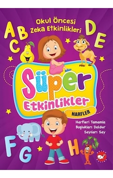 Harfler-Süper Etkinlikler- Beyaz Balina Yayınları Harfler-Süper Etkinlikler- Beyaz Balina Yayınları