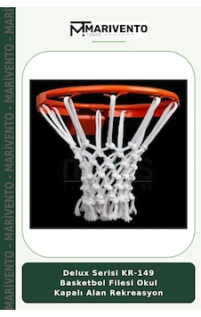Delux Serisi Kr-149 Basketbol Filesi Okul Kapalı Alan Rekreasyon Delux Serisi Kr-149 Basketbol Filesi Okul Kapalı Alan Rekreasyon