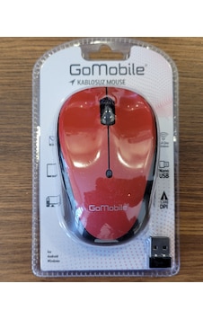 Kırmızı Kablosuz Mouse