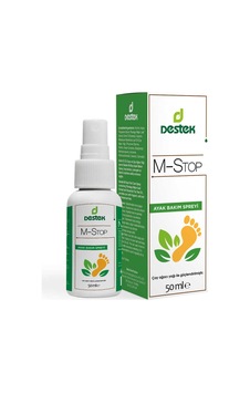 Destek M-Stop Çay Ağacı Yağlı Ayak Bakım Spreyi 50 ML