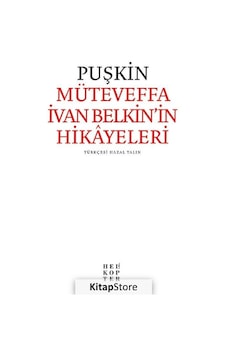 Müteveffa İvan Belkin'in Hikayeleri - Puşkin - Helikopter