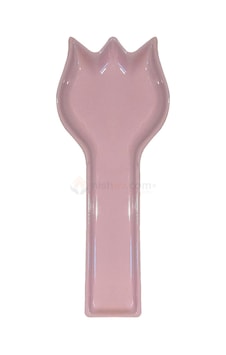 Prestij Pembe İnci Seramik Kaşıklık 26cm Uzun Ömürlü Şıklık Renkli