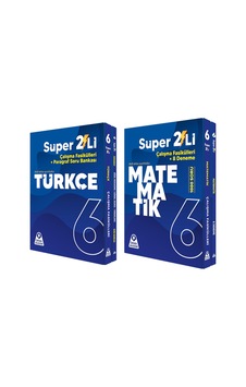 Örnek Akademi 6.sınıf Süper İkili Türkçe Ve Matematik Seti 2 Kitap Örnek Akademi 6.sınıf Süper İkili Türkçe Ve Matematik Seti 2 Kitap