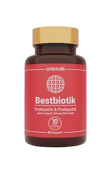 Doğadan Bizim Artıbiotik Bestbiotik 60 Kapsül