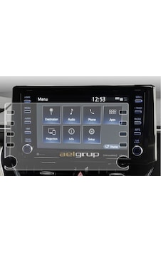 Toyota Yaris 2020 2021 Model 8 İnç Navigasyon Ekran Nano Koruyucu Toyota Yaris 2020 2021 Model 8 İnç Navigasyon Ekran Nano Koruyucu