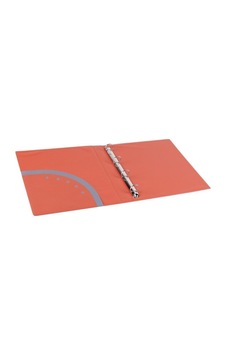 Evrak Sunum Firma Klasörü A4 Pvc 3 Cm 4 Halkalı Double Color Ring Binder File 200 Yaprak Kapasiteli 27x32 Cm