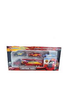 Toysan Tır Seti 4'lü Metal Arabalı Spr-50-siyah-mavi-kırmızı Çok Renkli Toysan Tır Seti 4'lü Metal Arabalı Spr-50-siyah-mavi-kırmızı Çok Renkli
