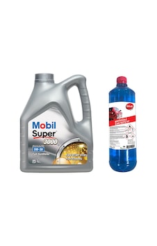 Mobil Super 3000 X1 Formula FE 5W-30 Motor Yağı 4 L + Gojo Antifrizli Cam Suyu 1 L Mobil Super 3000 X1 Formula FE 5W-30 Motor Yağı 4 L + Gojo Antifrizli Cam Suyu 1 L