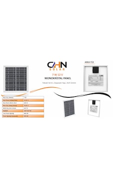 Chn7w -12vgüneş Paneli Chn7w -12vgüneş Paneli