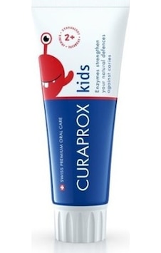 Curaprox Kids Flörürsüz Çilekli Diş Macunu 60 ML Curaprox Kids Flörürsüz Çilekli Diş Macunu 60 ML