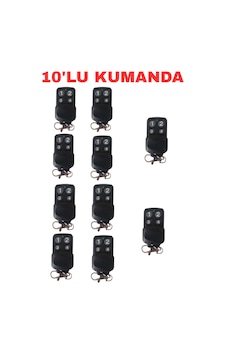 Uk-911 433.92mhz Kopyalanabilir Garaj Kumandası Bft Nice Beninca Uyumlu 4 Tuşlu 10 Adet Uk-911 433.92mhz Kopyalanabilir Garaj Kumandası Bft Nice Beninca Uyumlu 4 Tuşlu 10 Adet