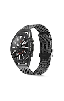Huawei Watch Gt 3 46mm Uyumlu Krd-45 Metal Omsy Kordon-siyah Huawei Watch Gt 3 46mm Uyumlu Krd-45 Metal Omsy Kordon-siyah