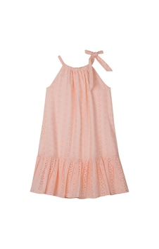 Antebies Pembe Dantelli Büzgü Detaylı Ayarlanabilir İnce Askılı Kız Çocuk Elbise Antebies Pembe Dantelli Büzgü Detaylı Ayarlanabilir İnce Askılı Kız Çocuk Elbise
