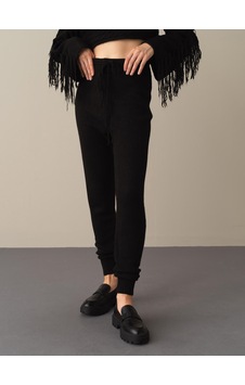 Xint Siyah Slim Fit Triko Pantolon 850853 Xint Siyah Slim Fit Triko Pantolon 850853