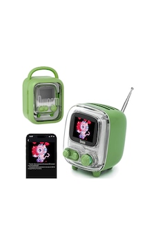 Tiivoo-2 Retro Bluetooth Hoparlör, Fm Radyo, Piksel Sanat Ekranı, Yeşil Tiivoo-2 Retro Bluetooth Hoparlör, Fm Radyo, Piksel Sanat Ekranı, Yeşil