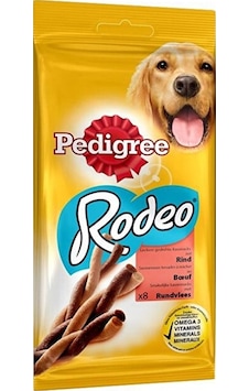 Pedigree Rodeo Sığır Etli Yetişkin Köpek Ödülü 123 G Pedigree Rodeo Sığır Etli Yetişkin Köpek Ödülü 123 G