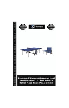 Premium Eğlence Antrenman Hobi 1001-0616-18 Tt-table Athlete Roller Masa Tenis Msası 18 Mm Premium Eğlence Antrenman Hobi 1001-0616-18 Tt-table Athlete Roller Masa Tenis Msası 18 Mm