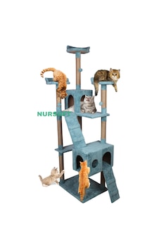 Nursoft Cat City Yeni Rezidans Kedi Tırmalama Ve Oyun Evi Nursoft Cat City Yeni Rezidans Kedi Tırmalama Ve Oyun Evi