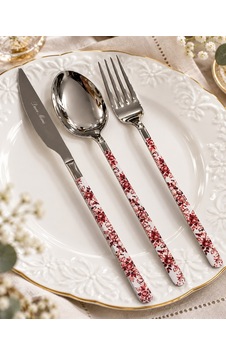 18 Parça Floral Red Desen Yemek Çatal , Kaşık ,bıçak Seti-7961 Çok Renkli 18 Parça Floral Red Desen Yemek Çatal , Kaşık ,bıçak Seti-7961 Çok Renkli