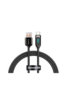 Display Hızlı Şarj Kablosu Usb To Type-c 66w, 1m, Siyah Display Hızlı Şarj Kablosu Usb To Type-c 66w, 1m, Siyah