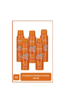 Watsons Evening Sun Deodorant Sprey Pudrasız 5 150 ML Watsons Evening Sun Deodorant Sprey Pudrasız 5 150 ML
