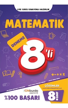 Onburda 8.Sınıf Matematik Yeni Nesil Branş Denemeleri Onburda 8.Sınıf Matematik Yeni Nesil Branş Denemeleri