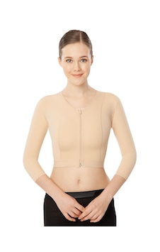 Variteks 230 Fermuarlı Liposuction Göğüs Kol Ve Sırt Korsesi Bej Variteks 230 Fermuarlı Liposuction Göğüs Kol Ve Sırt Korsesi Bej
