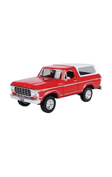 Motormax 1978 Ford Bronco 1/24 Kırmızı Model Araba