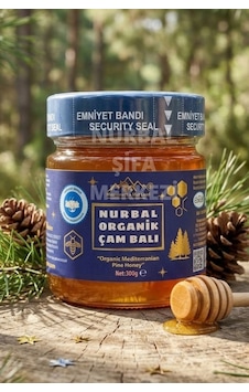 Nurbal Şifa Organik Çam Balı 300 G Nurbal Şifa Organik Çam Balı 300 G