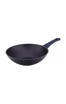 Vivaldi Tava Granit 28cm Wok Eco Serisi Gece Grisi E-268 E195 1951 2685 Siyah