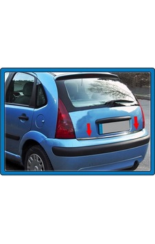 Db Chrome Citroen C3 Krom Bagaj Alt Çıta 2002-2009 P.çelik Db Chrome Citroen C3 Krom Bagaj Alt Çıta 2002-2009 P.çelik