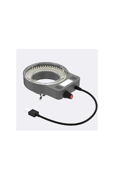 Mikroskop Ring Led Aydınlatma Lambası - Ayarlanabilir Halka Işık Kaynağı Usb'li Renkli Mikroskop Ring Led Aydınlatma Lambası - Ayarlanabilir Halka Işık Kaynağı Usb'li Renkli