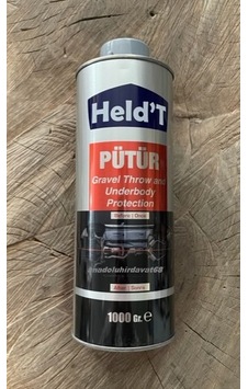 Heldt Pütür Alt Koruma Araç Altı Koruma Boyası Zifti 1 KG Germany Gri Renk