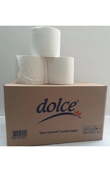 Dolce İçten Çekmeli Tuvalet Kağıdı 12 Rulo