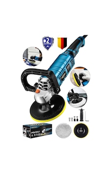 Lieber German Lg027 Bakır Sargılı 1500 Watt 6 Kademe Devir Ayarlı Pasta Cila Parlatma Polisaj Zımpara Makinesi