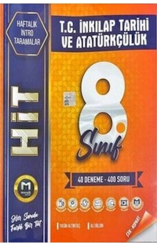 8.Sınıf T.C İnkılap Tarihi ve Atatürkçülük İntro Hit Deneme 40'lı - Mozaik 8.Sınıf T.C İnkılap Tarihi ve Atatürkçülük İntro Hit Deneme 40'lı - Mozaik