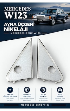 Mercedes W123 Ayna Nikelaj Takımı