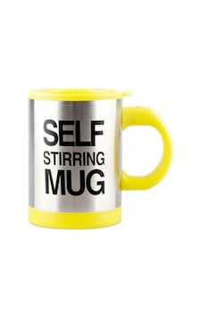 Bilger Kendi Kendini Karıştıran Mikser Kupa Termos Bardak Self Stirring Mug -467 Sarı Bilger Kendi Kendini Karıştıran Mikser Kupa Termos Bardak Self Stirring Mug -467 Sarı