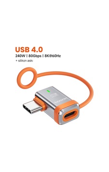 240w Usb 4.0 Tam Fonksiyonlu Adaptör 80gbps Yüksek Hızlı Veri Aktarımı 16k/8k 60hz Görüntü Desteği 86969868 240w Usb 4.0 Tam Fonksiyonlu Adaptör 80gbps Yüksek Hızlı Veri Aktarımı 16k/8k 60hz Görüntü Desteği 86969868